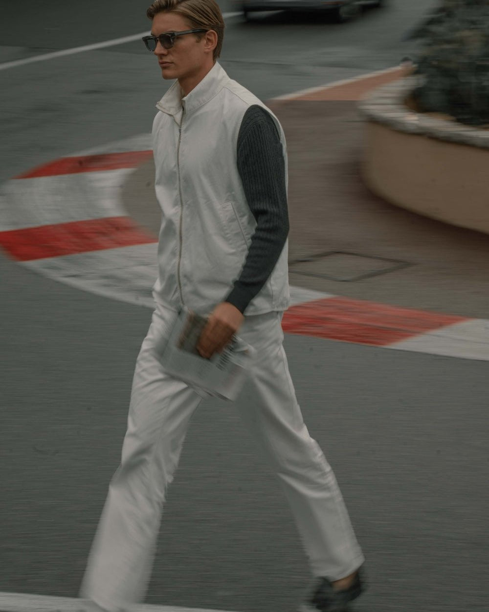 Zip Up Vest Hvid | Skagen - clothing.dk